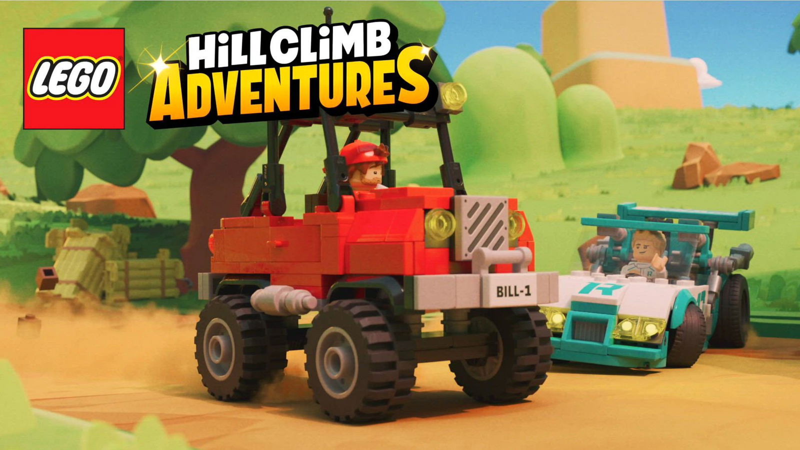 Immagine di LEGO e Fingersoft portano i mattoncini nel mondo di Hill Climb Racing