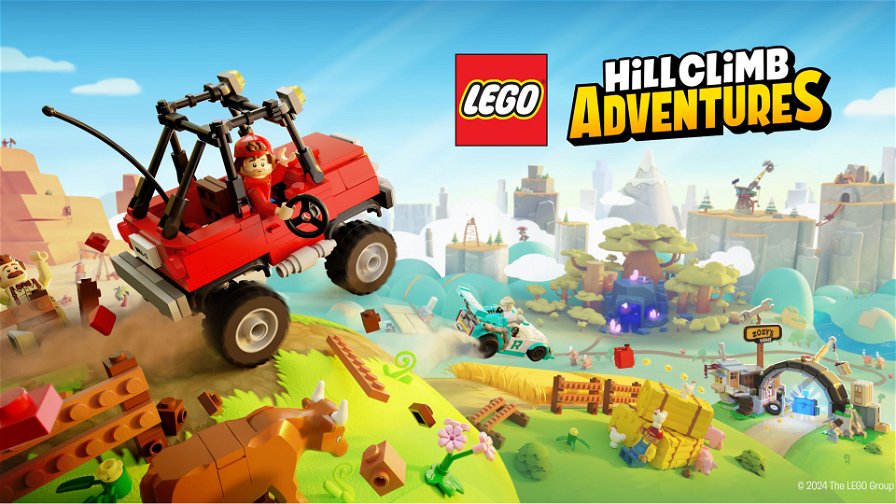 LEGO e Fingersoft portano i mattoncini nel mondo di Hill Climb Racing