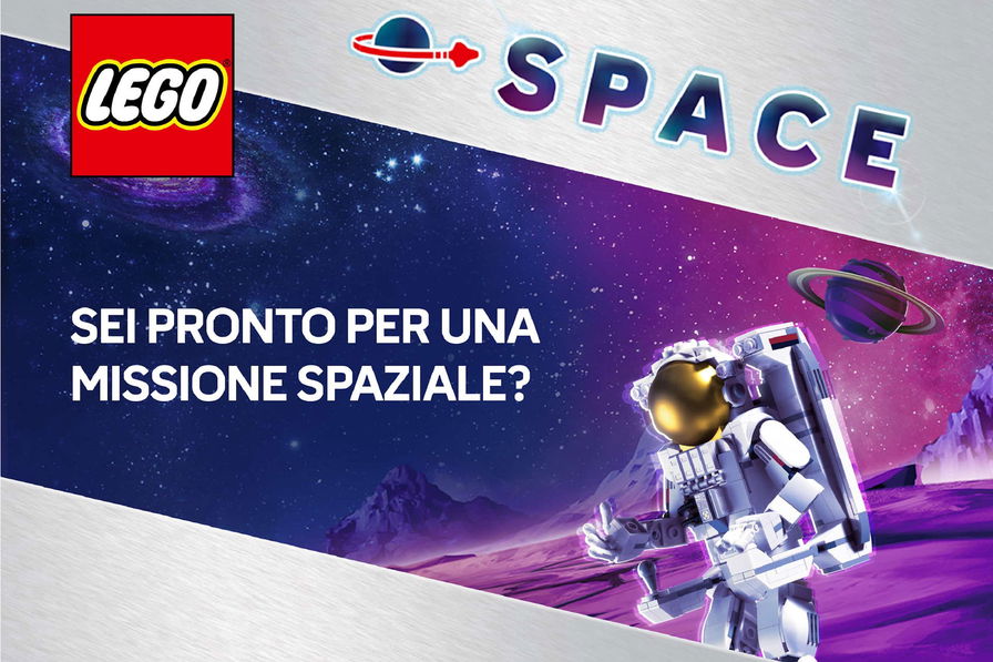 LEGO: la campagna “Missione Astronauta” porta lo spazio nel LEGO StoreLEGO: la campagna “Missione Astronauta” porta lo spazio nel LEGO Store