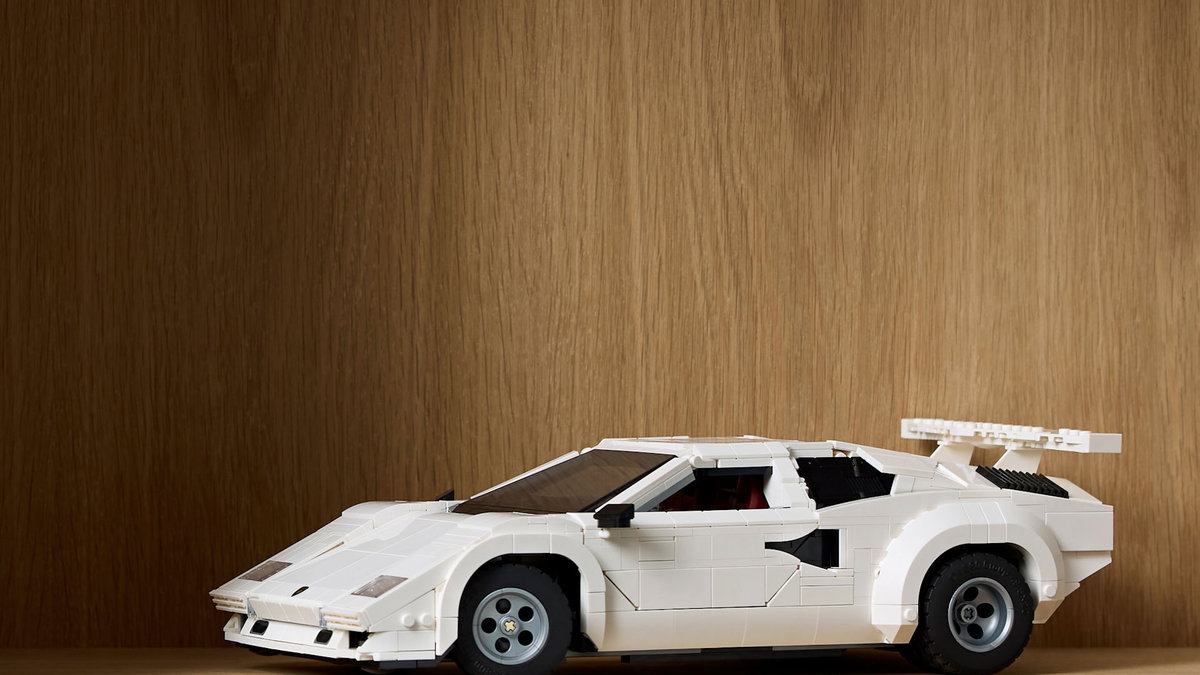 Immagine di Nuova LEGO Countach 5000 Quattrovalvole: un'icona anni 80 tutta da costruire