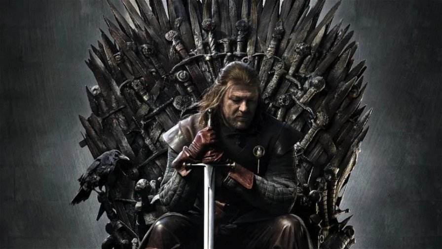 Il Trono di Spade - Ned Stark seduto sul Trono