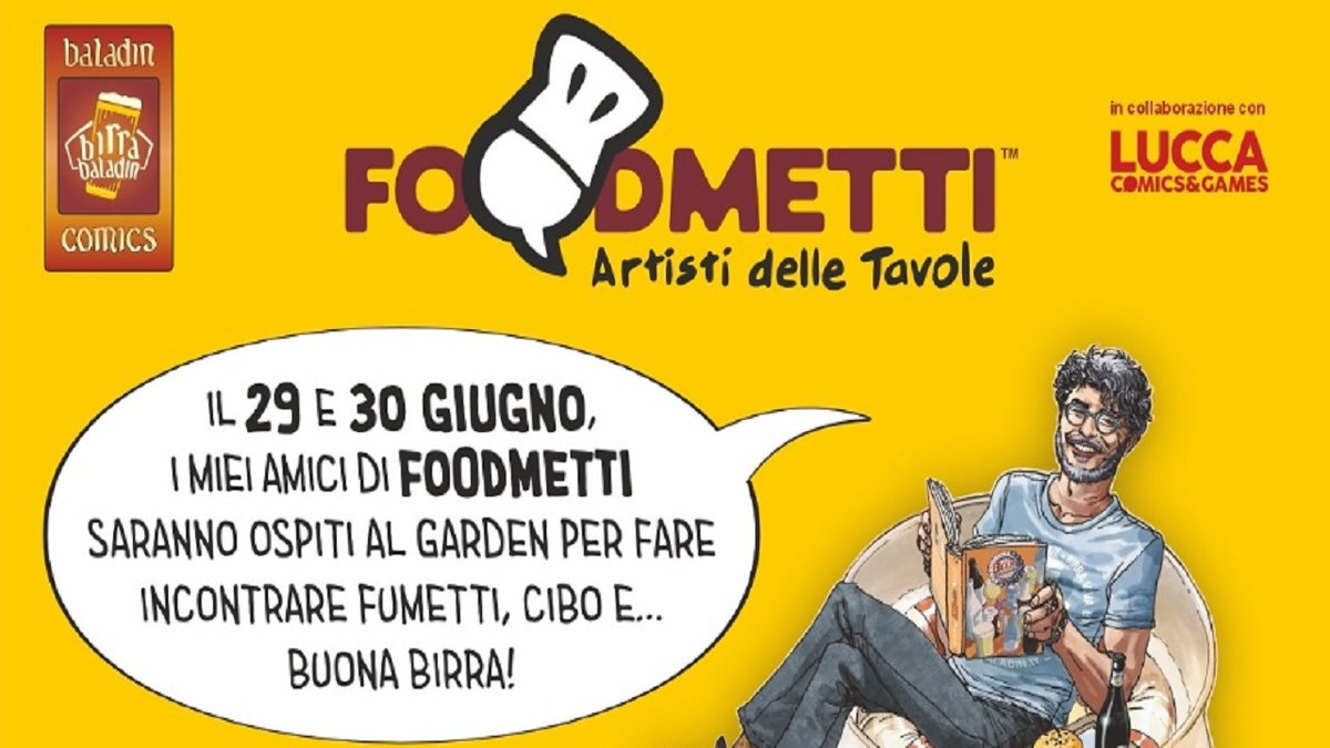 Immagine di Foodmetti al Baladin Open Garden con Mirka Andolfo, Lee Bermejo, C.B. Cebulski e tanti altri
