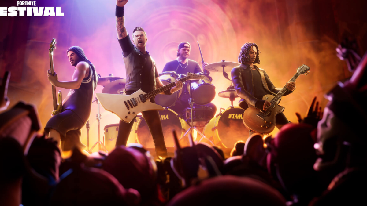 Immagine di Fortnite: tutti i dettagli sulla partecipazione dei Metallica