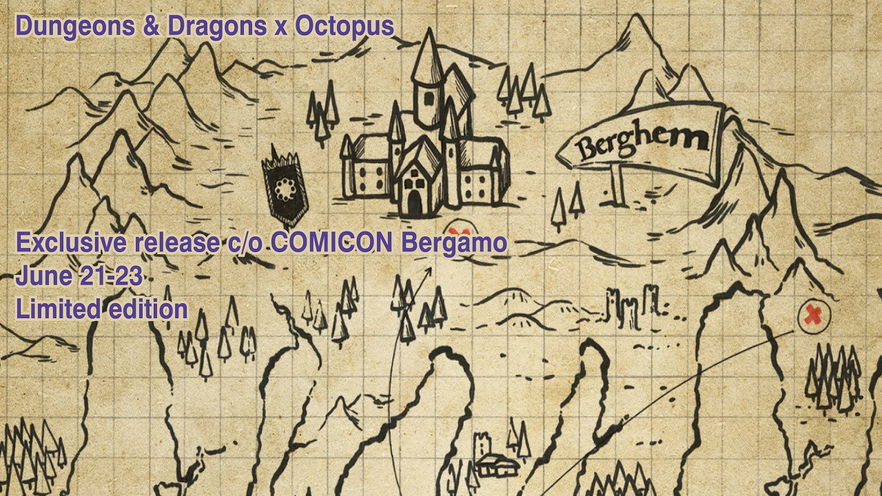 Octopus porta a Comicon Bergamo 2024 la collezione Dungeons & Dragons