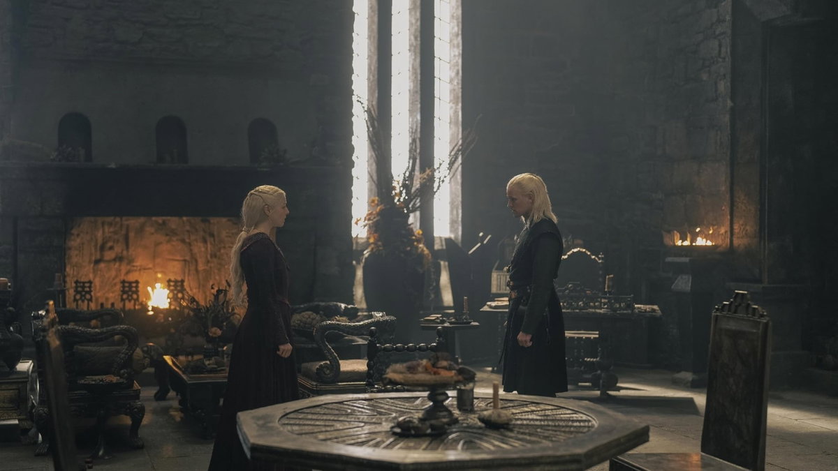 Immagine di House of the Dragon Stagione 2, Episodio 4: quali parole dice Rhaenyra in Alto Valyriano che Daemon non riesce a capire? La spiegazione
