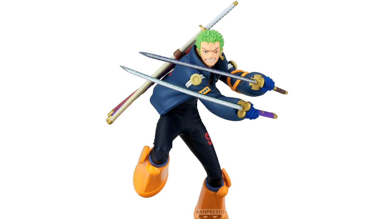 Immagine di One Piece: la nuova Banpresto di Roronoa Zoro da Egghead scatta all'attacco