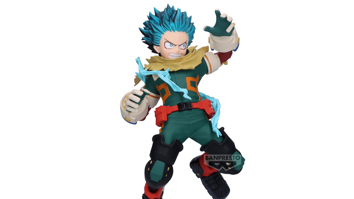 Immagine di Izuku Midoriya e Hawks, le nuove statue di Banpresto