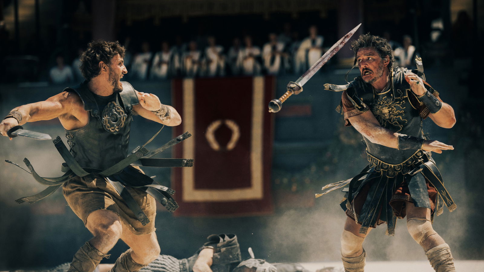 Immagine di Il Gladiatore II, le prime immagini ufficiali del film con Pedro Pascal