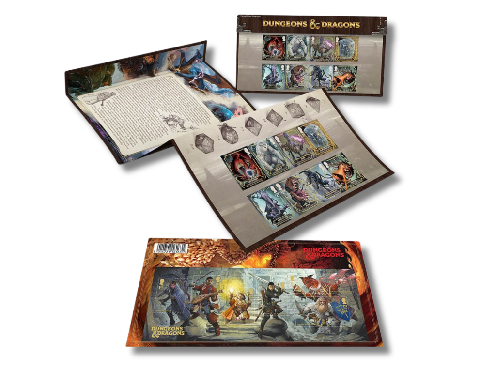 Immagine di Royal Mail ed i 50 anni di Dungeons & Dragons: cosa comprare?