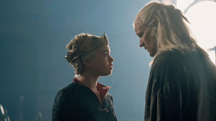 House of the Dragon - Rhaenyra e Daemon uno di fronte all'altra