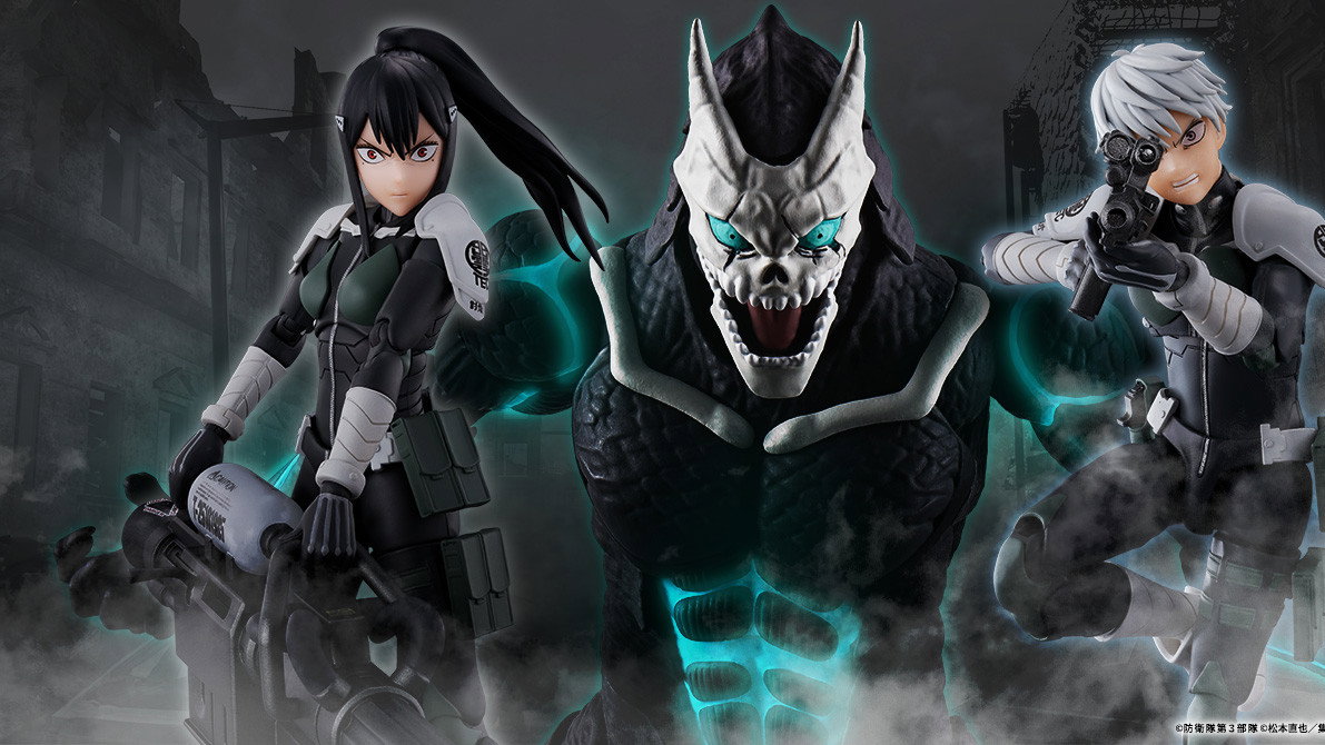 Immagine di Mina Ashiro e Reno Ishikawa SH Figuarts da Kaiju No.8, recensione: pronti a distruggere mostri