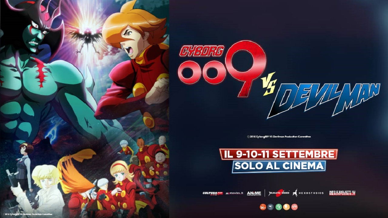 Immagine di Il trailer di Cyborg 009 vs Devilman e il cast di voci italiane [GUARDA]