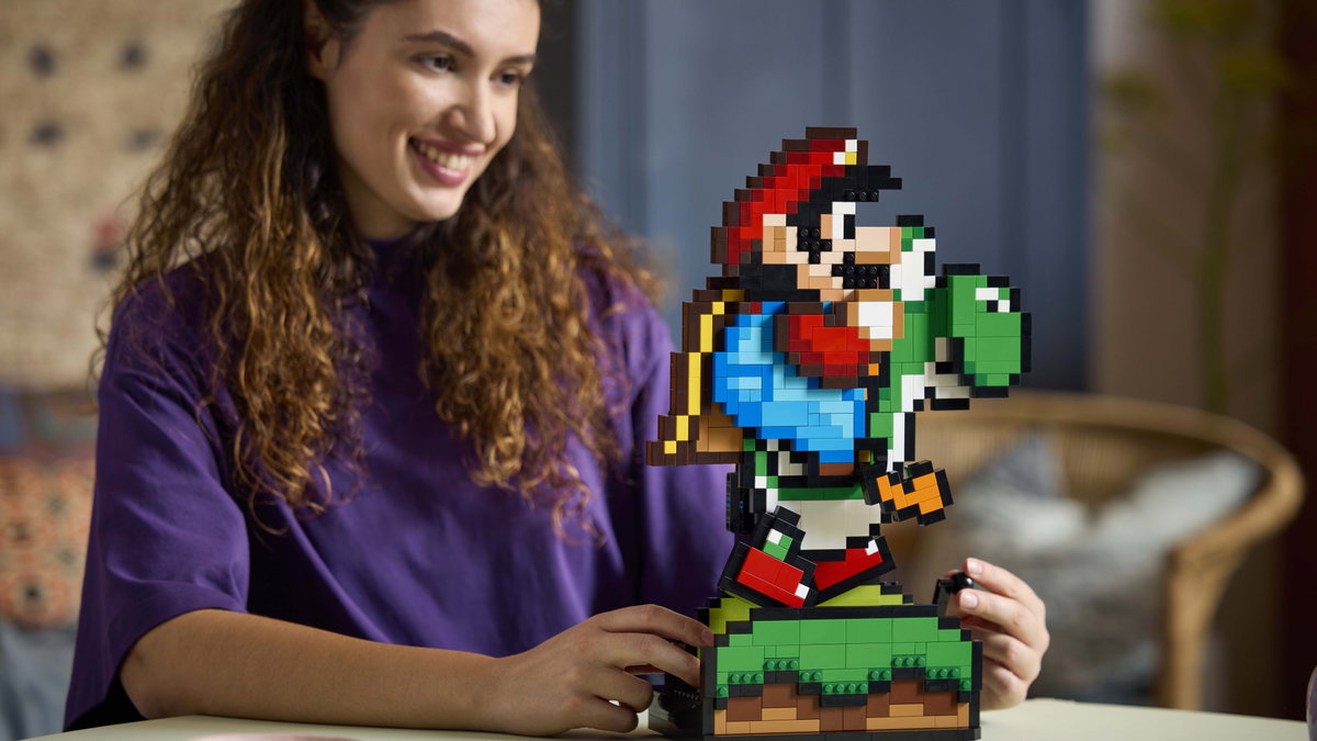 Immagine di LEGO presenta il nuovo set di Mario Bros. in stile retrò [GALLERY]