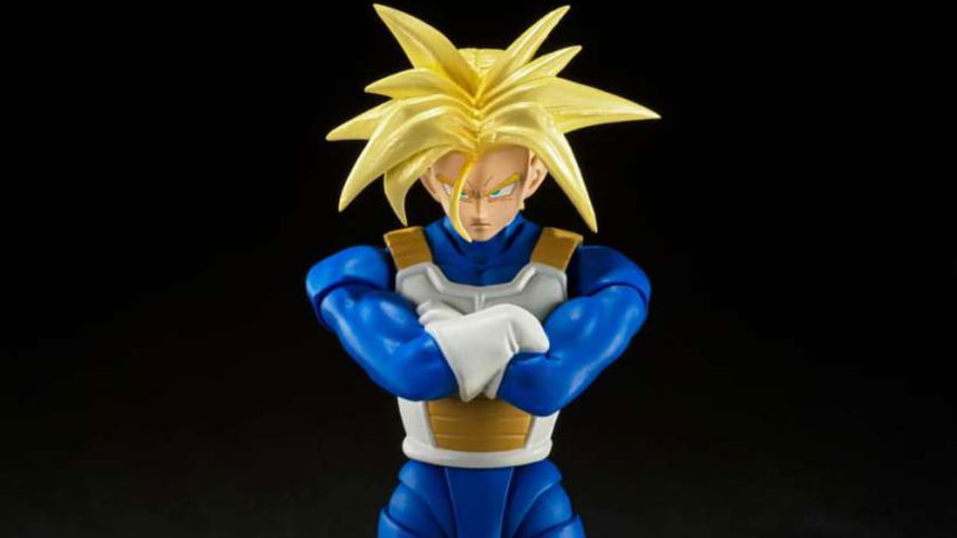 Trunks, torna dal futuro con la ristampa SH Figuarts di Bandai