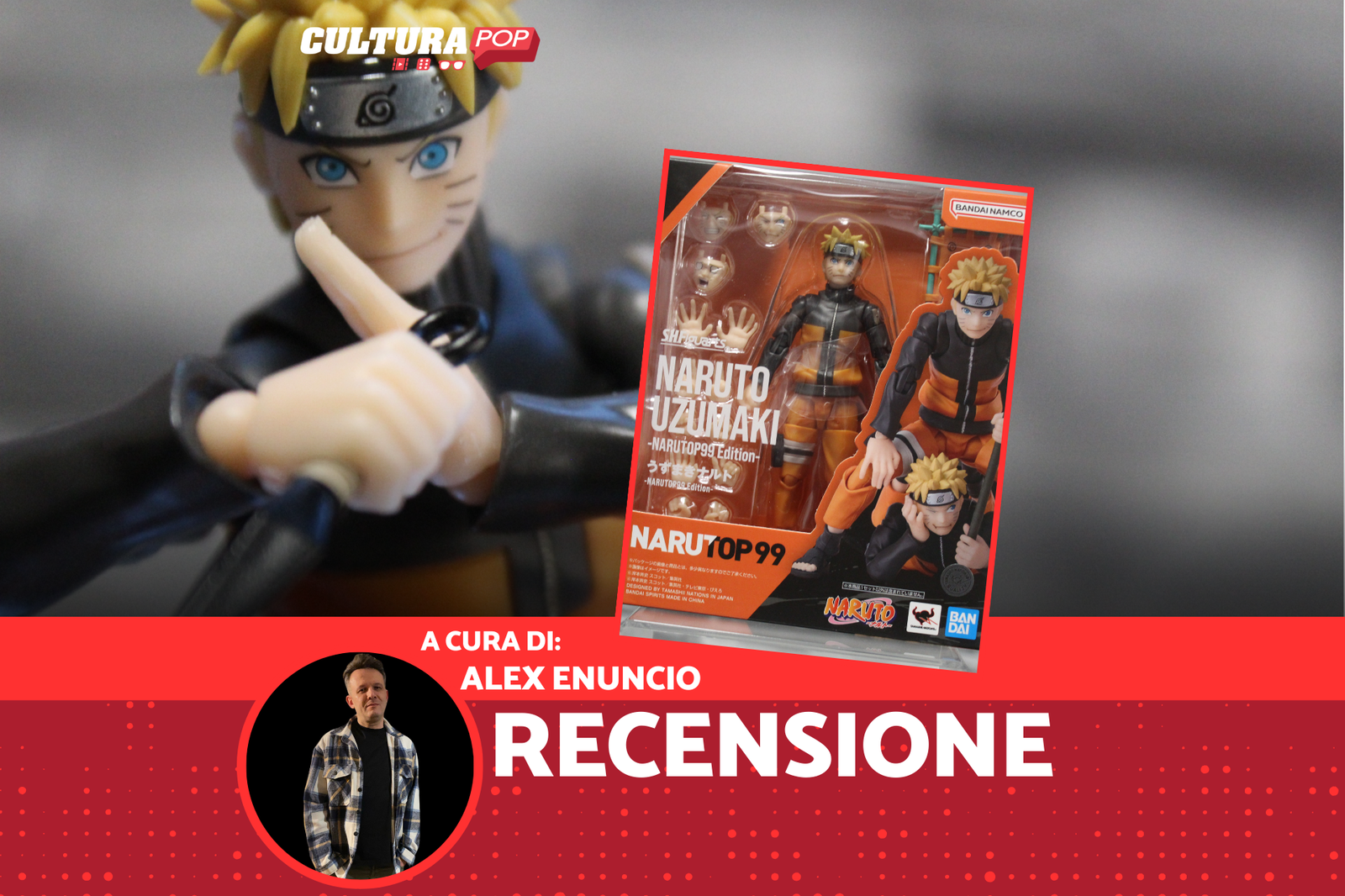 Immagine di Naruto P99 SH Figuarts, recensione: una figure commemorativa imperdibile