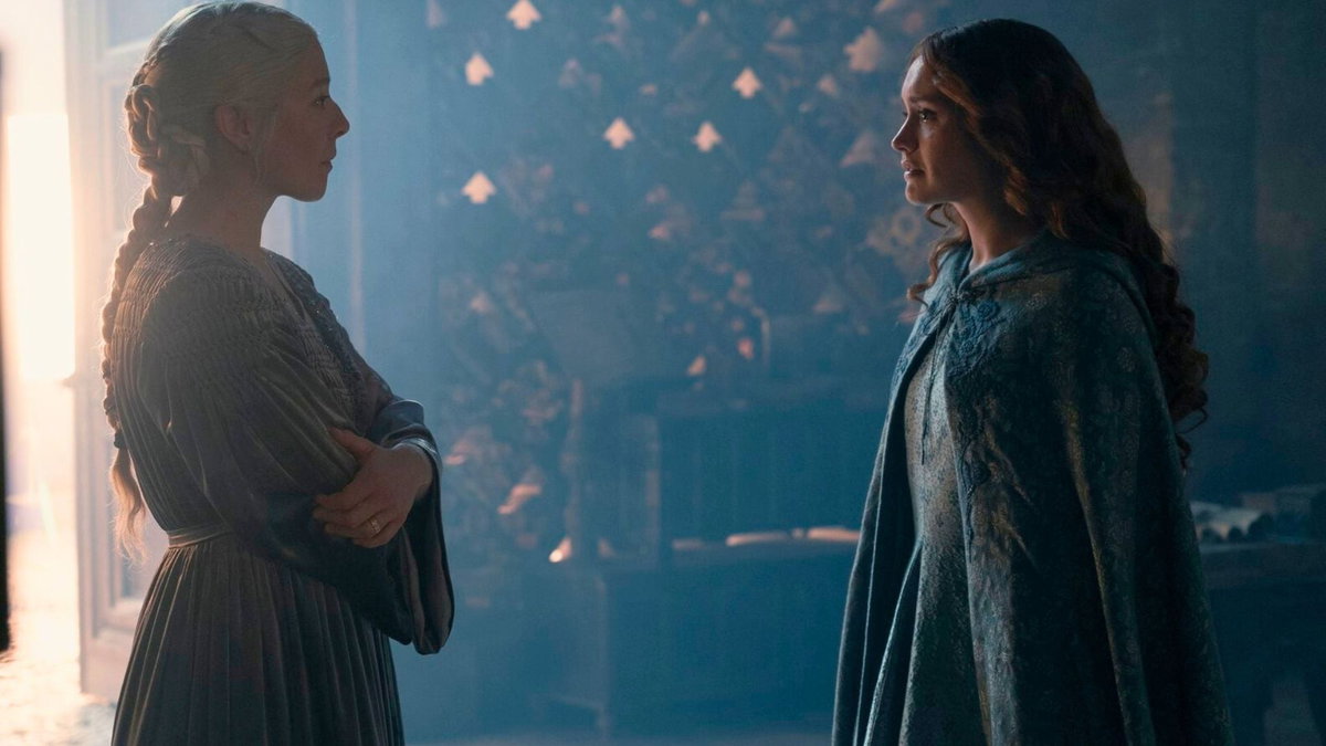 Immagine di House of the Dragon 2: Alicent è stata davvero sincera con Rhaenyra nel finale di stagione? Risponde Olivia Cooke