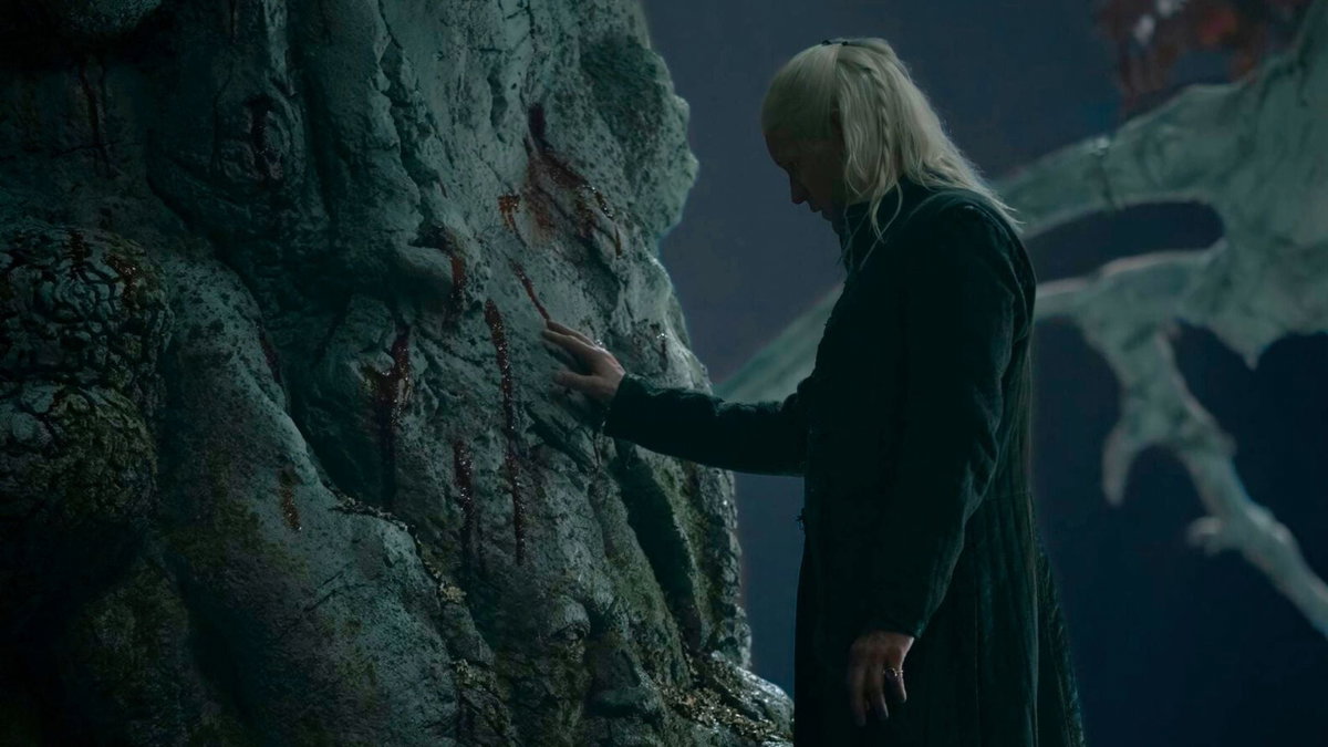 Immagine di House of the Dragon Stagione 2, Episodio 8: l'incredibile visione futura di Daemon collegata a Il Trono di Spade