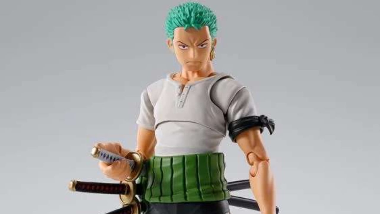 Immagine di Zoro di Romance Dawn fa il suo esordio nella linea SH Figuarts