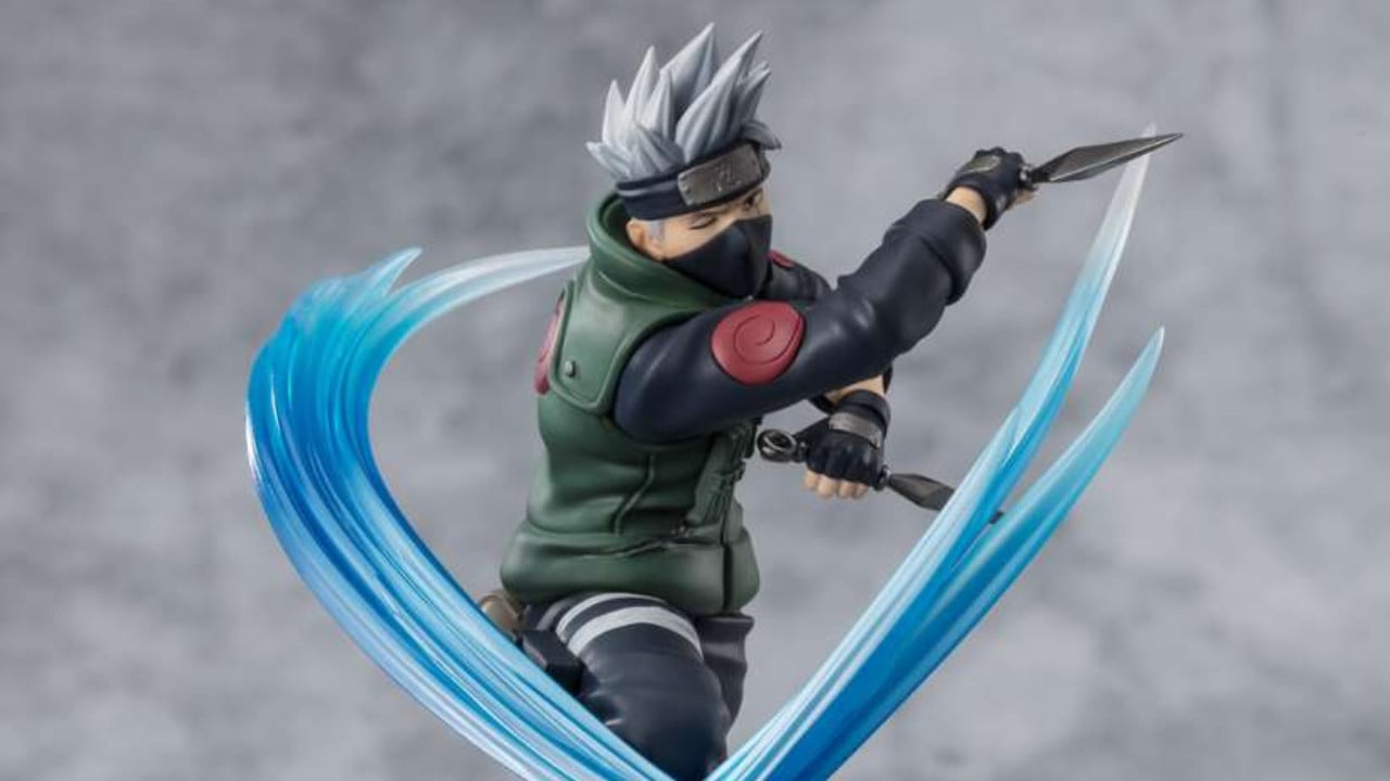 Immagine di Kakashi è pronto a sconfiggere il nemico nella nuova Figuarts Zero