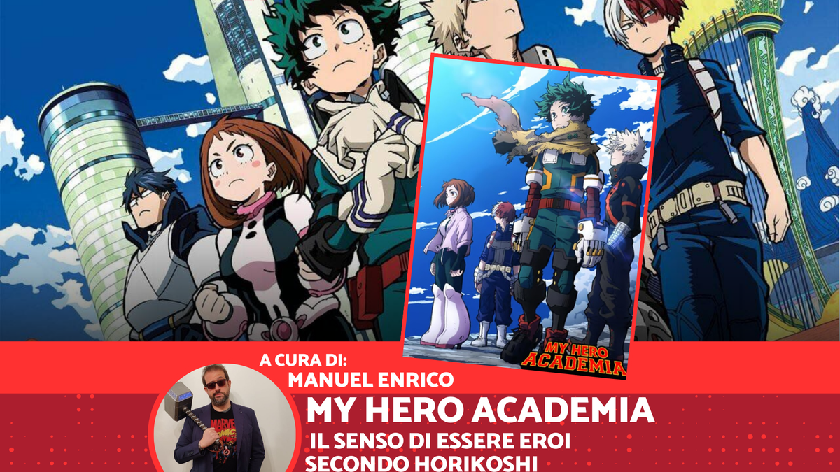 Immagine di My Hero Academia: cosa significa essere un eroe per Horikoshi?