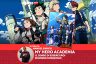 Copertina di My Hero Academia: cosa significa essere un eroe per Horikoshi?