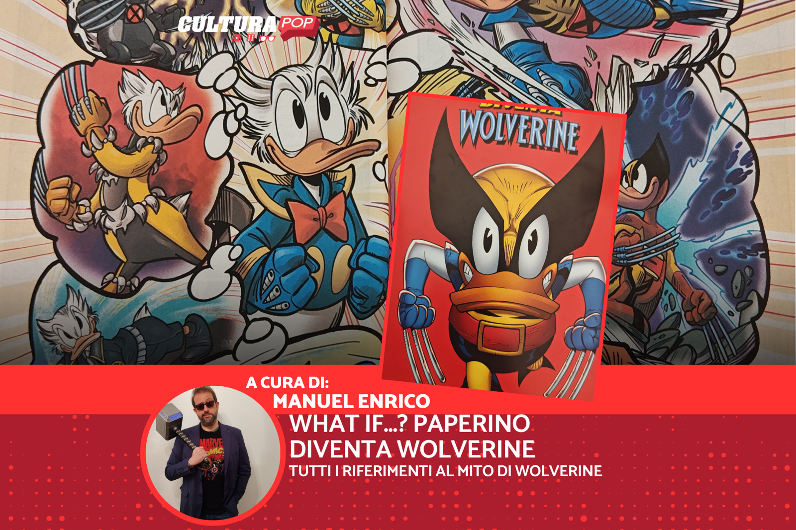 Immagine di What if...? Paperino diventa Wolverine: tutte le citazioni e gli omaggi al mito di Wolverine