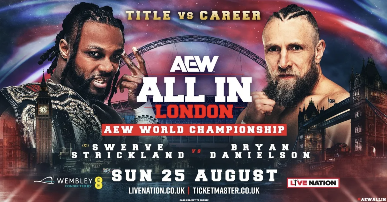 Immagine di AEW All In London 2024: card e come vederlo in streaming