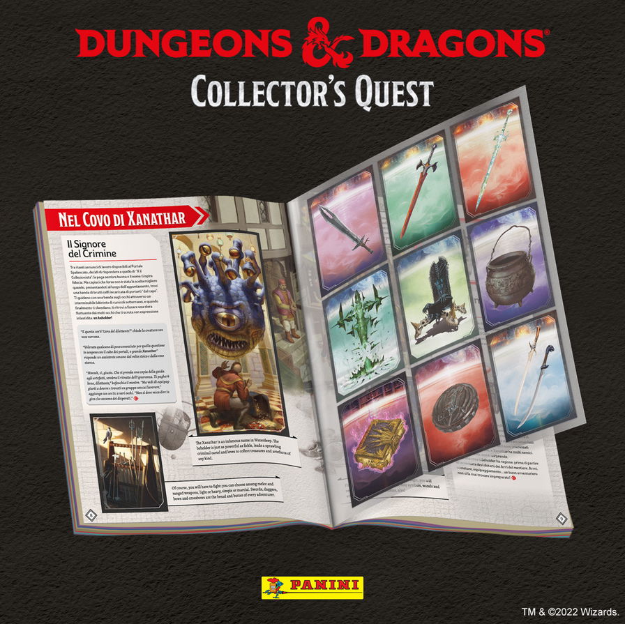 Album figurine Dungeons & Dragons - Panini