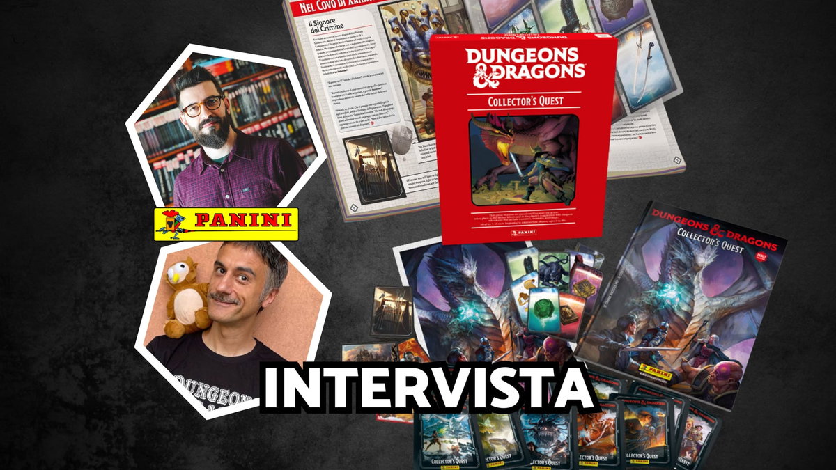 Immagine di Panini album di figurine dedicato a Dungeons & Dragons: intervista esclusiva