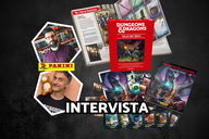 Copertina di Panini album di figurine dedicato a Dungeons & Dragons: intervista esclusiva