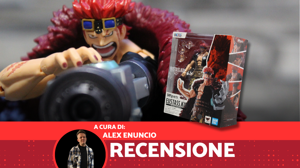Immagine di Eustass Kid SH Figuarts, recensione: la potenza magnetica in questa action figure
