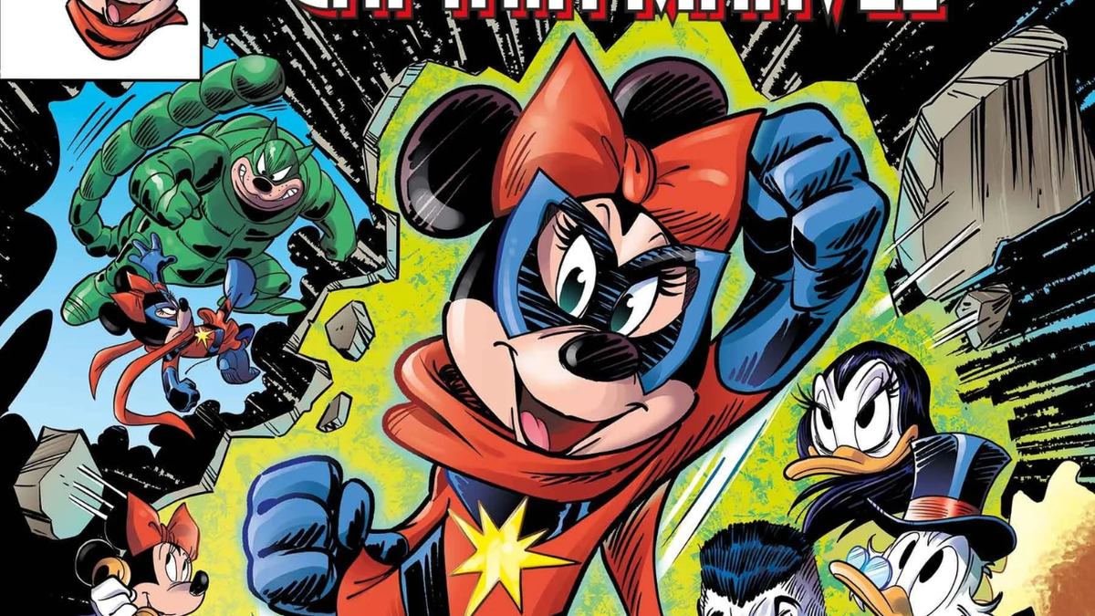 Immagine di Minni diventa Captain Marvel: la storia è già in edicola con Topolino