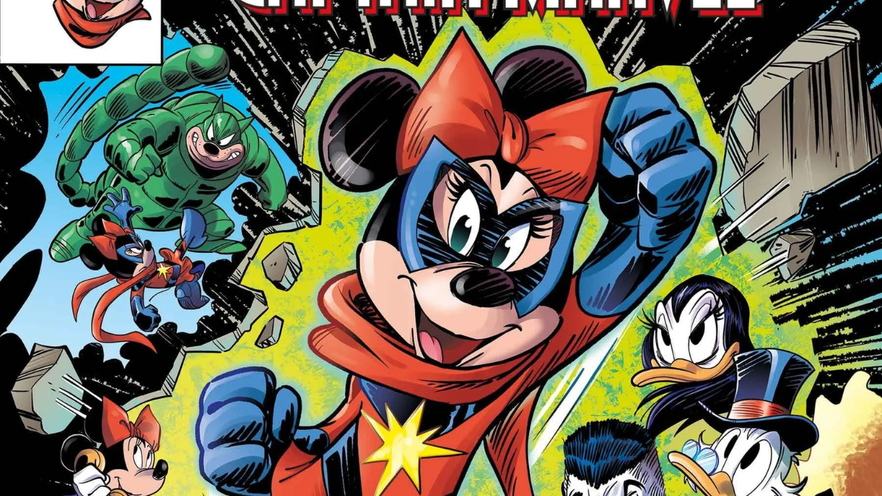 Minni diventa Captain Marvel nel nuovo fumetto Marvel/Disney