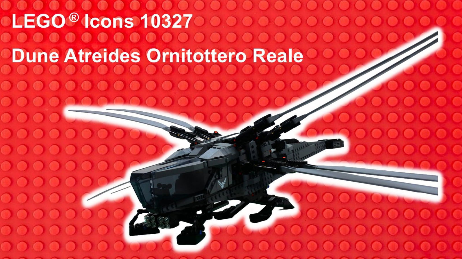 Immagine di LEGO Icons 10327 Dune Atreides Ornitottero Reale: la recensione