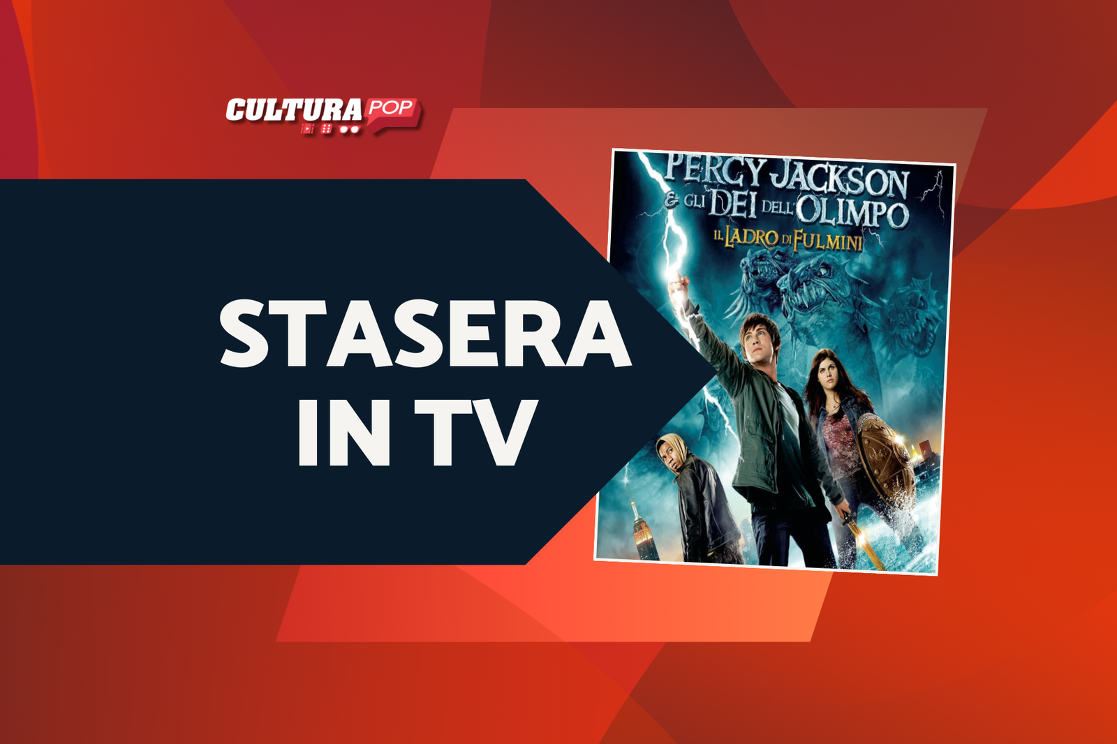 Immagine di Stasera in TV Percy Jackson e gli dei dell'Olimpo - Il ladro di fulmini, scopri le differenze tra libro e film