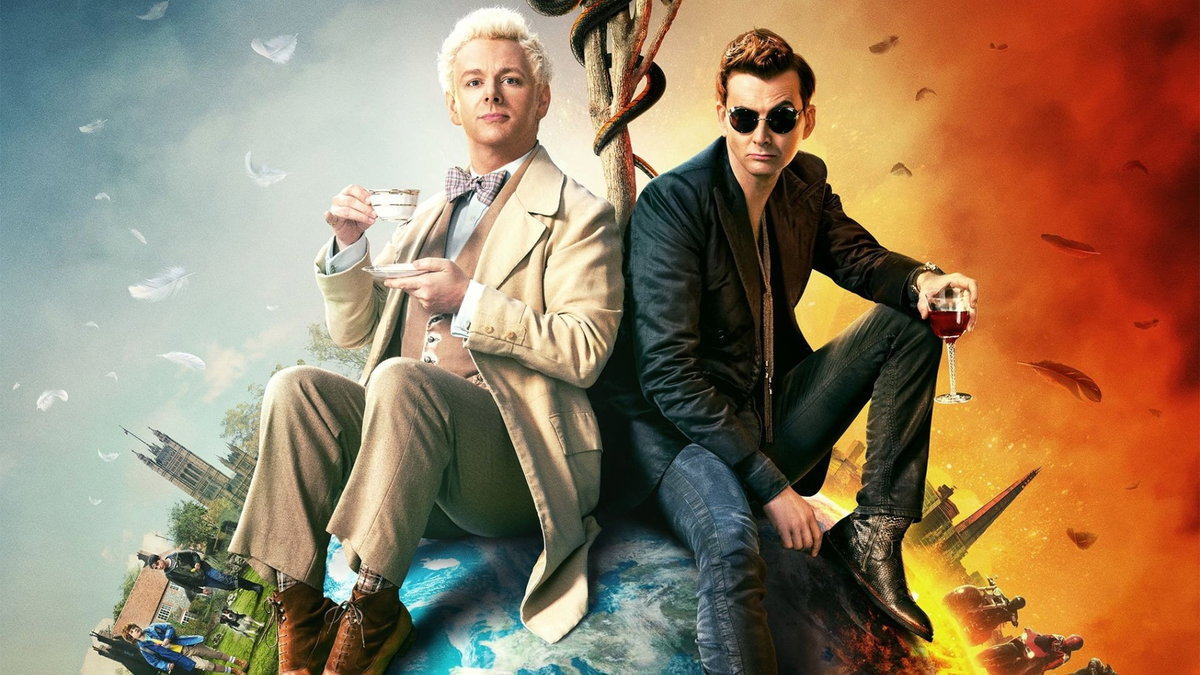 Immagine di Good Omens: Neil Gaiman diseredato dagli eredi di Terry Pratchett