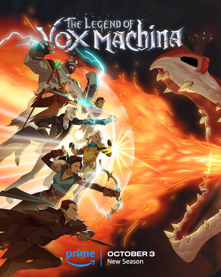 La Leggenda di Vox Machina 3 - Keyart con protagonisti