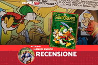 Copertina di Sandopaper, recensione: la rilettura disneyana delle avventure di Salgari