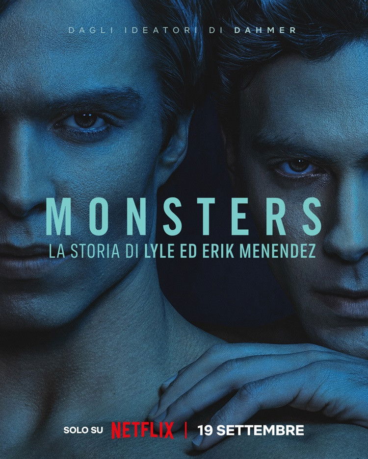 Monsters: La storia di Lyle ed Erik Menendez - Poster con i due protagonisti