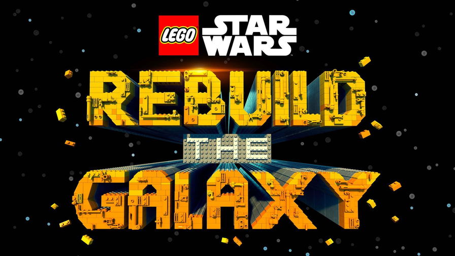 LEGO Star Wars: Rebuild the Galaxy - Poster della miniserie con il titolo