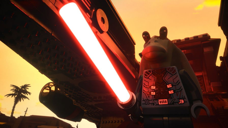 LEGO Star Wars: Rebuild the Galaxy - Jar Jar con la spada laser