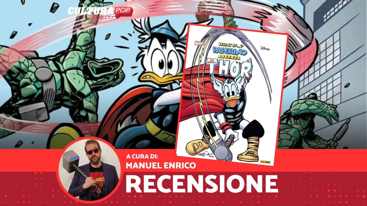 Immagine di What if...? Paperino diventa Thor, recensione: Paperino sarà degno di Mjolnir?