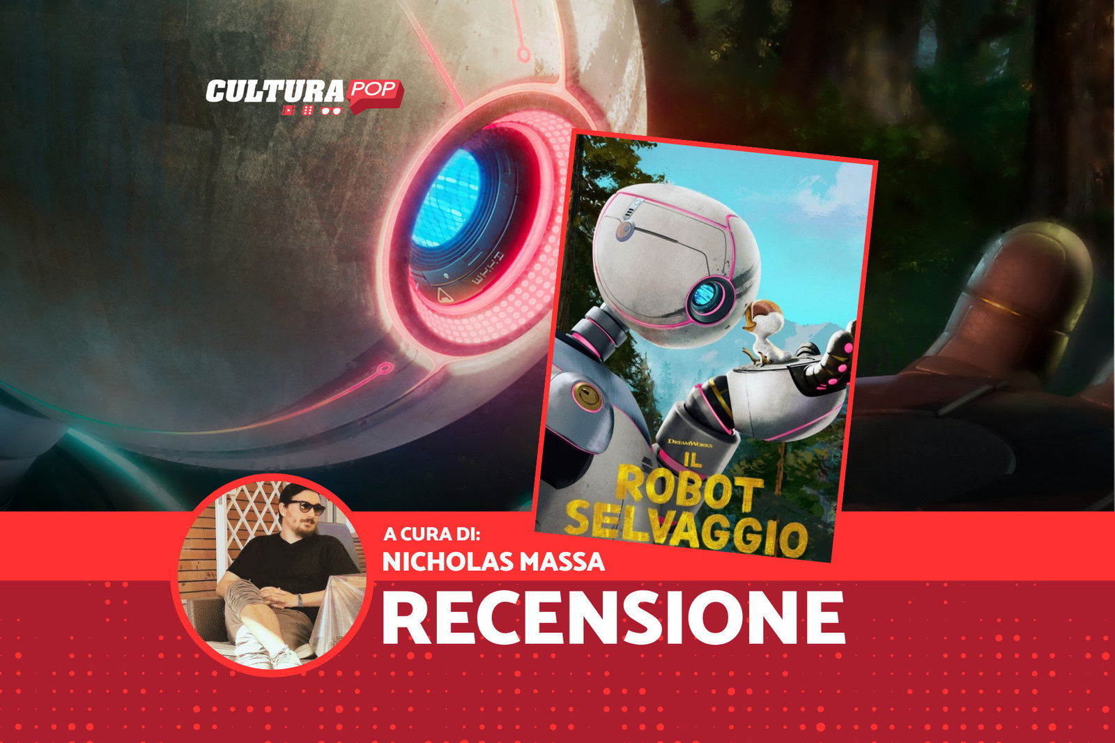 Immagine di Il robot selvaggio, recensione: la tecnologia ha un cuore?