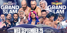 Copertina di AEW Dynamite Grand Slam: card e come vederlo in streaming