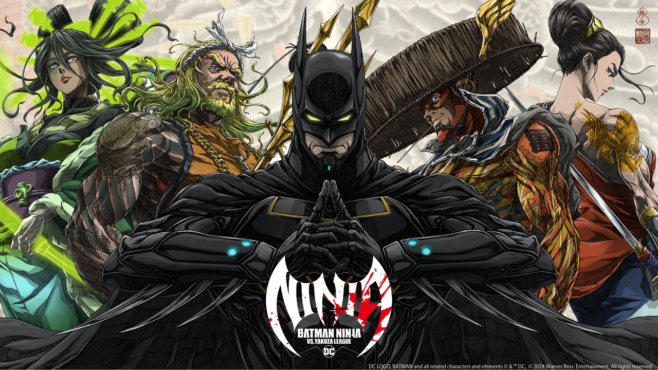 Immagine di Batman Ninja vs. Yakuza League: il trailer del film anime mostra una nuova avventura per l'uomo pipistrello