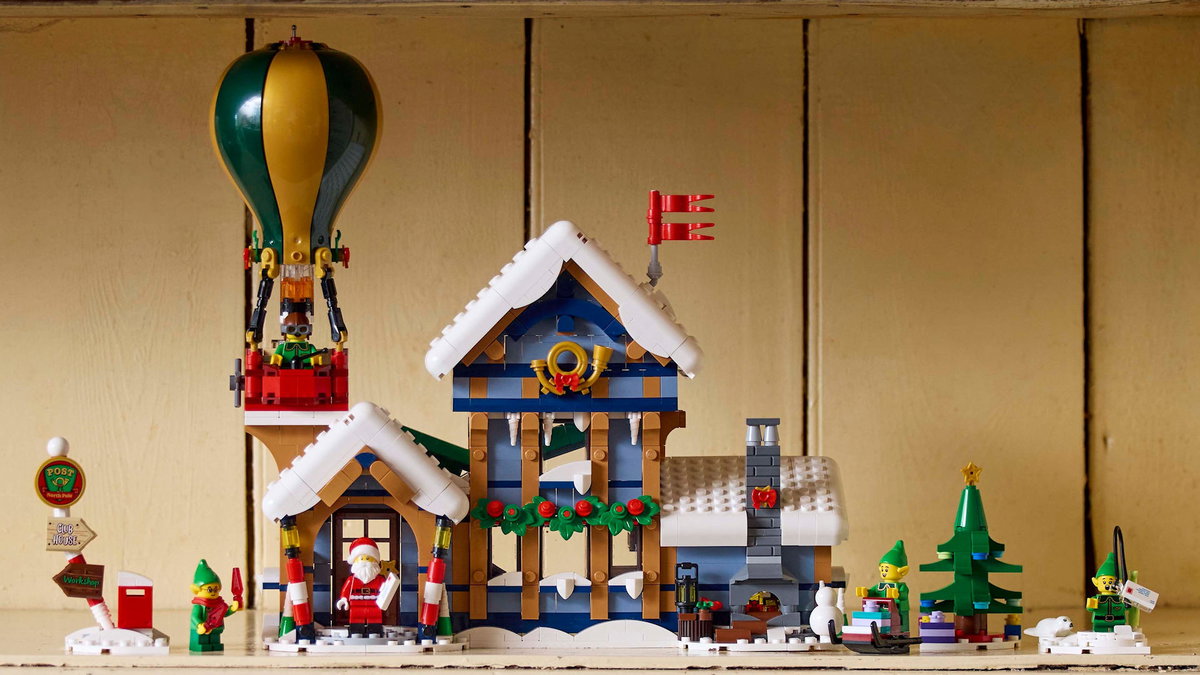 Immagine di LEGO Icons 10339 L’ufficio postale di Babbo Natale: il Villaggio invernale cresce!
