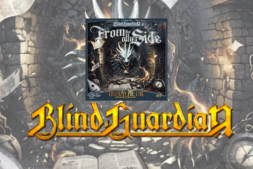 Blind Guardian a Lucca Comics & Games 2024 per presentare il gioco da tavolo From the other side