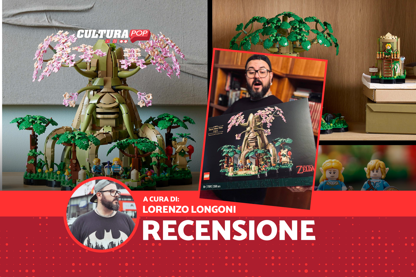 Immagine di LEGO The Legend of Zelda - Grande Albero Deku, recensione: dai pixel ai mattoncini