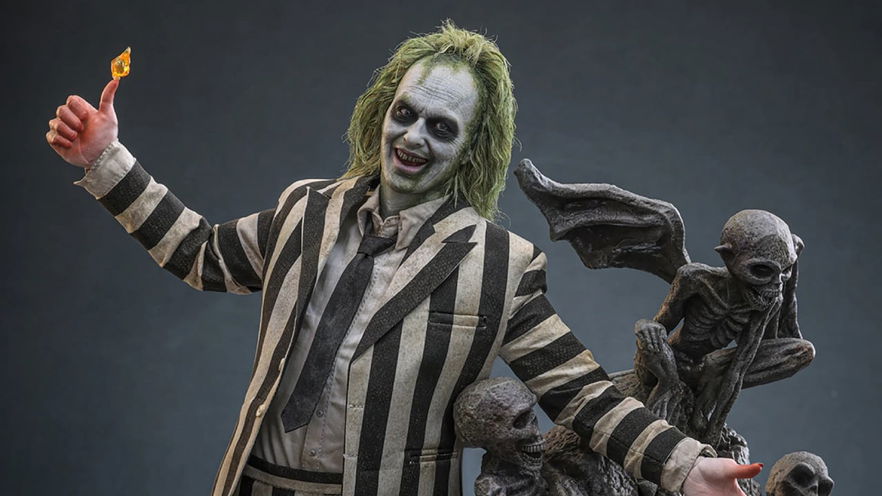 Beetlejuice di Hot Toys è paurosamente perfetto