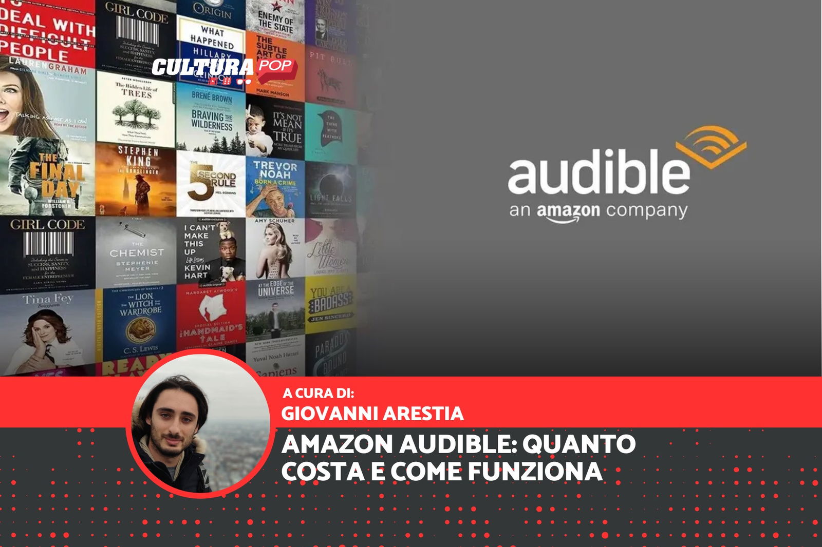 Immagine di Amazon Audible: quanto costa e come funziona